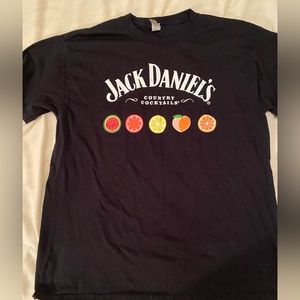 Jack Daniels Country Coacktails black tshirt size large